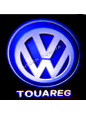 Логотип led в карту дверей Volkswagen Touareg 10+